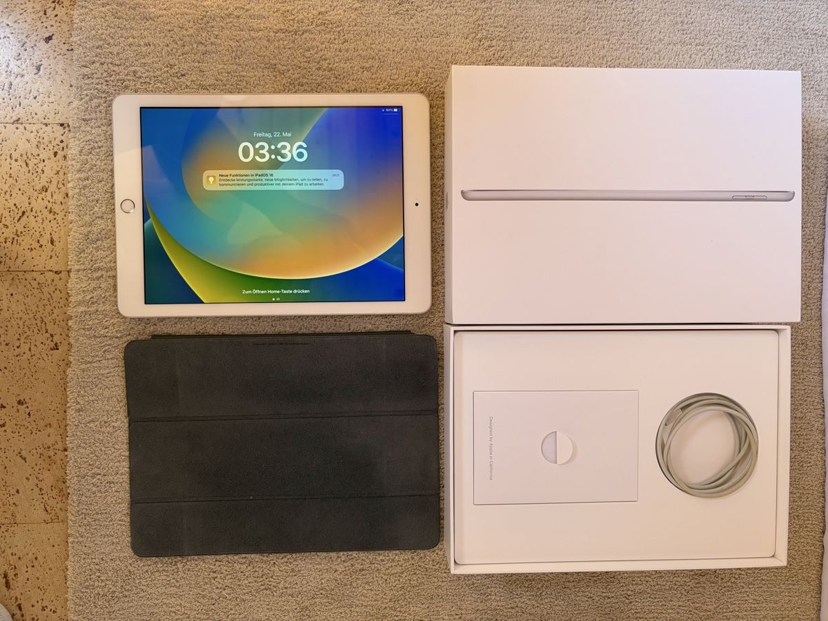 Apple Tablet PC: Apple Ipad 5.Generation Wi-Fi in Silber 32GB – Usato da Visperterminen venduto da lgresell