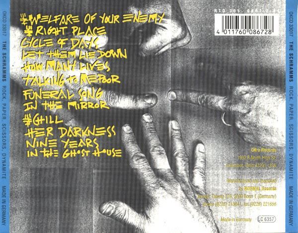 CD: The Schramms – Rock, Paper, Scissors, D – Usato da St.Gallen venduto da jalamusic 1