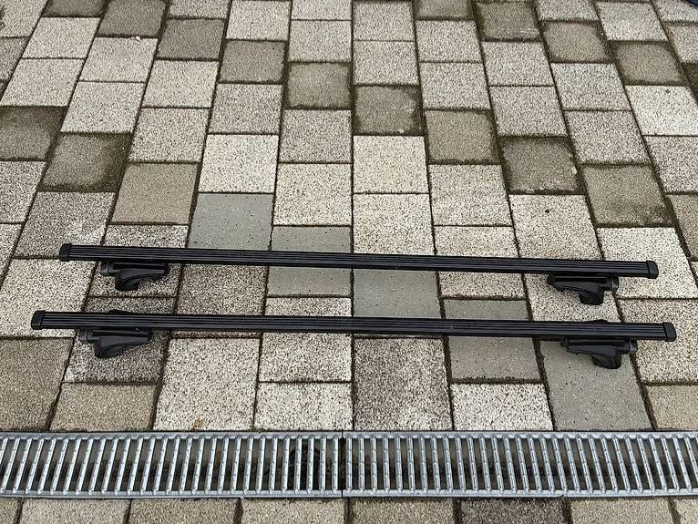 Thule Portapacchi: Thule Dachträger Rapid 754 - offene Reling – Usato da Thun venduto da Flake1010 2