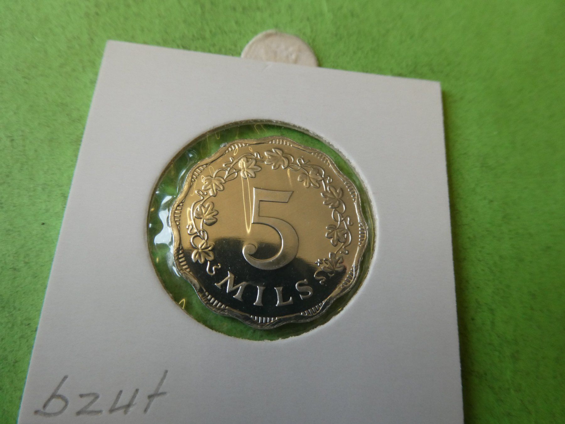Tutti le monete: Malta 1980,   5 Mils    PP – Usato da Hinterforst venduto da Rohusri 1