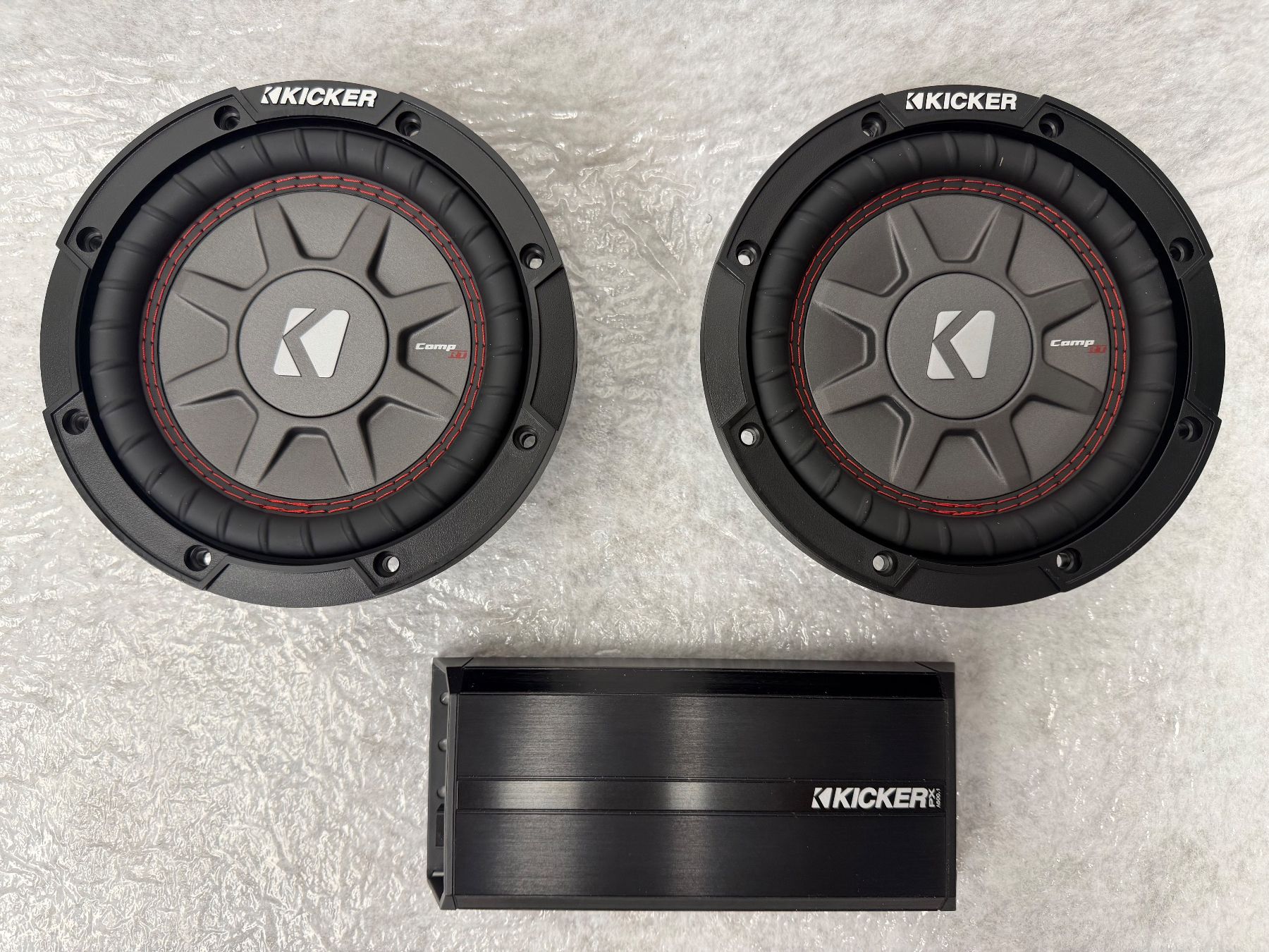 Casse acustiche: 500 Watt RMS - Kicker Subwoofer Set komplett – Nuovo e nell'imballaggio originale da Thalwil venduto da Andi8800