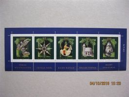 2004 Weihnachtsbogen Postfrisch