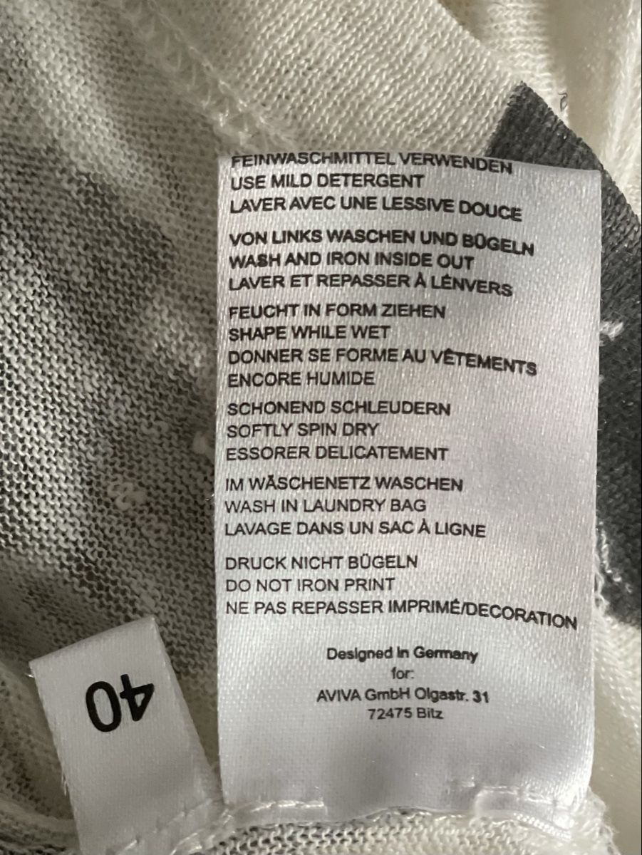 T-shirt: Lola Shirt Leinen Gr. 40 – Usato da Schaffhausen venduto da marakesch41 5