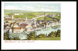 Schaffhausen, Gesamtansicht mit dem Muno