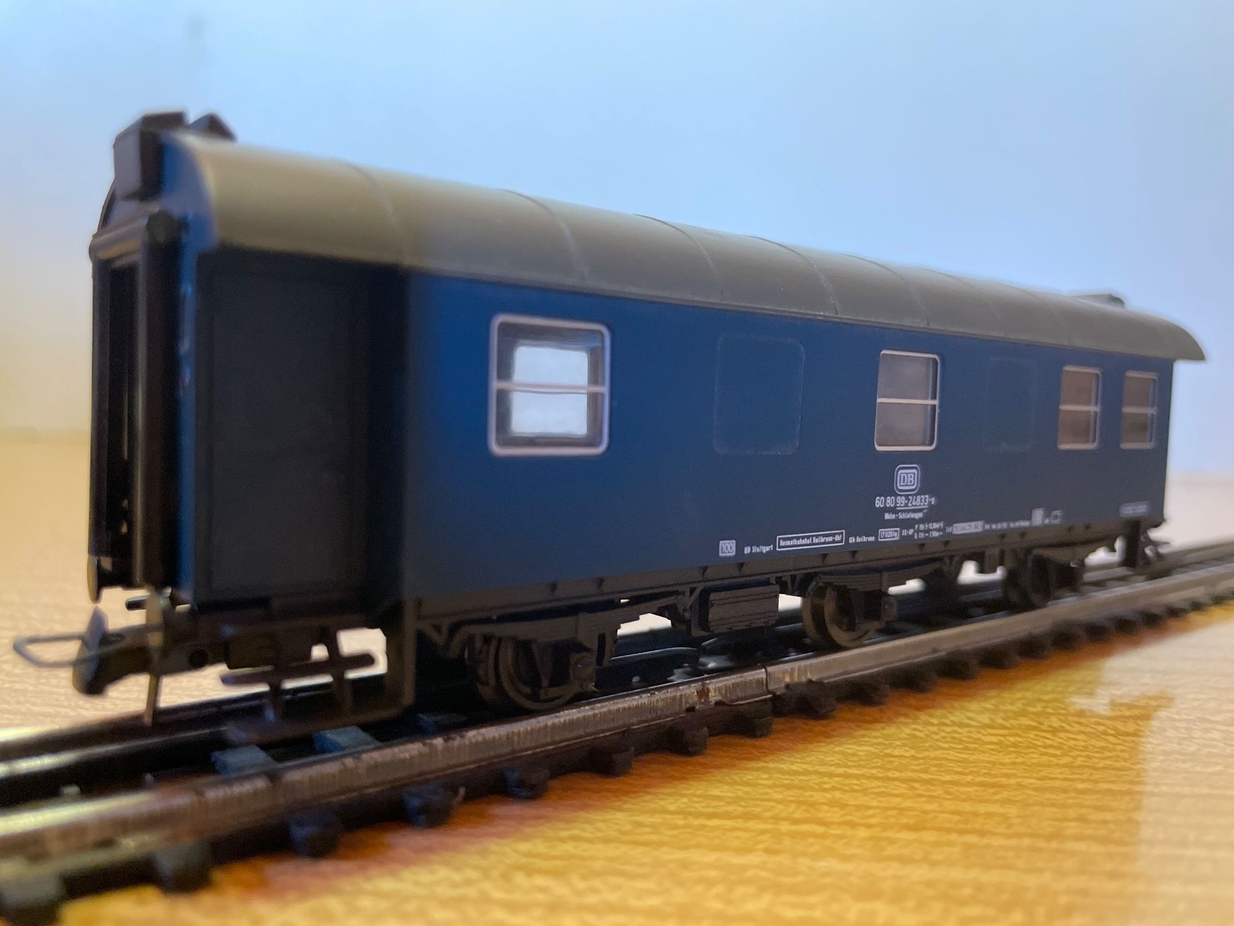 Roco Modellini di ferrovie: Roco H0 DB Bautruppführerwagen – Usato da Suhr venduto da Daneli7 1