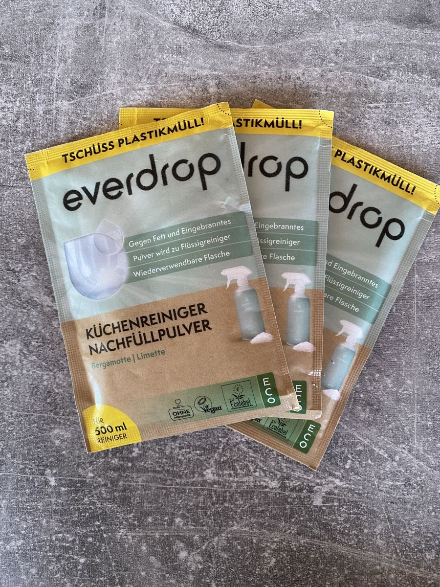 Prodotti per la cura: 3x Everdrop Küchenreiniger – Nuovo e nell'imballaggio originale da St. Peterzell venduto da kreativnerd