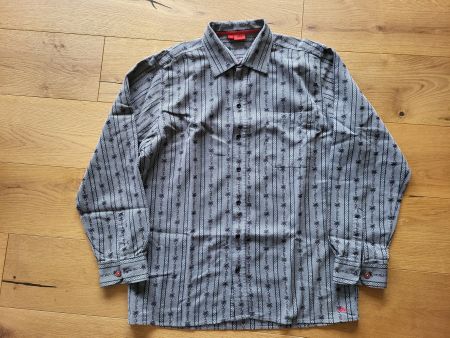 Chemise homme "Efbe" grise, taille 41/42 - L-XL
