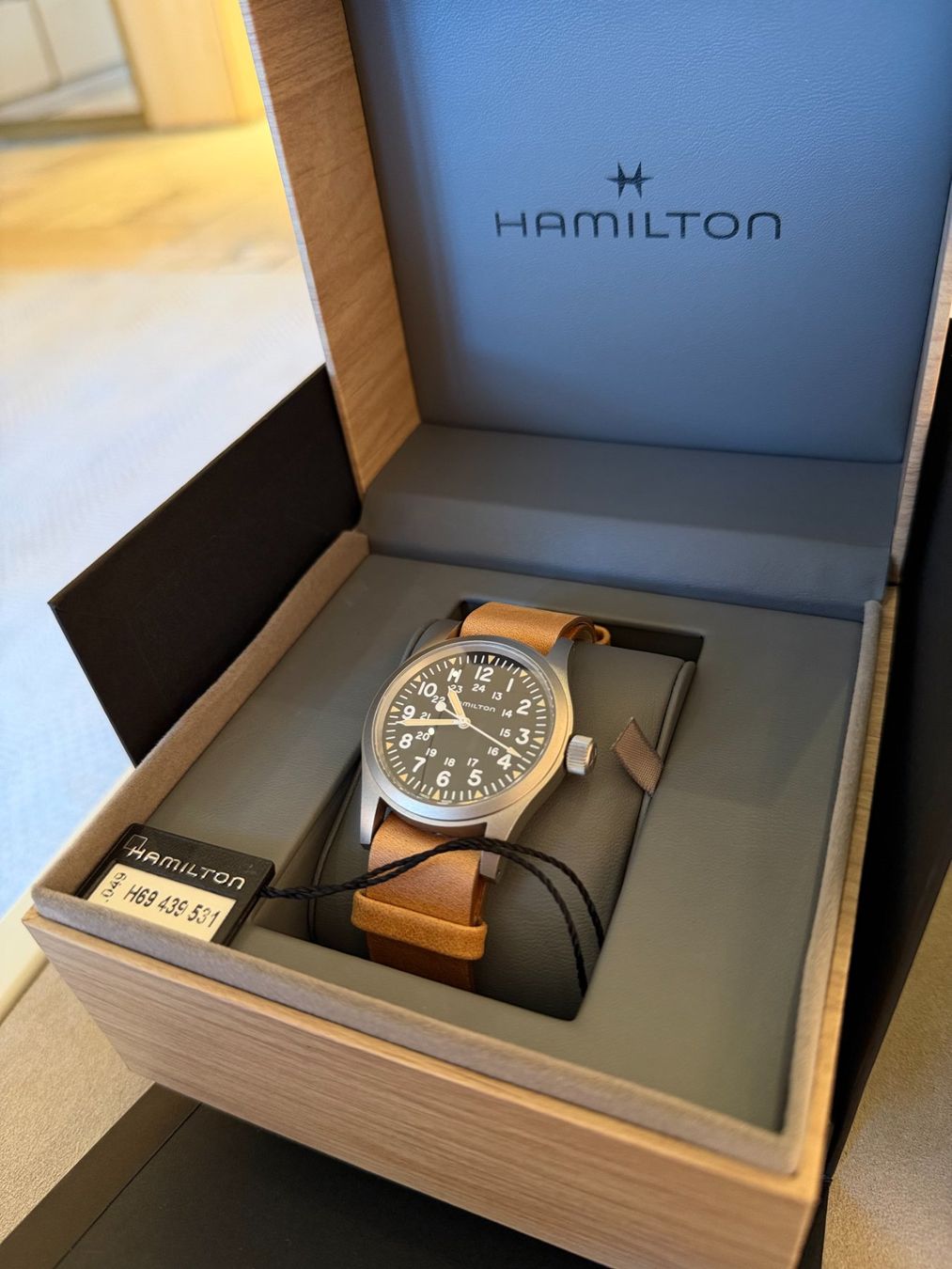 Hamilton Uhren: Hamilton Khaki Field NEW – Neu und originalverpackt aus Verbier von esdech 1
