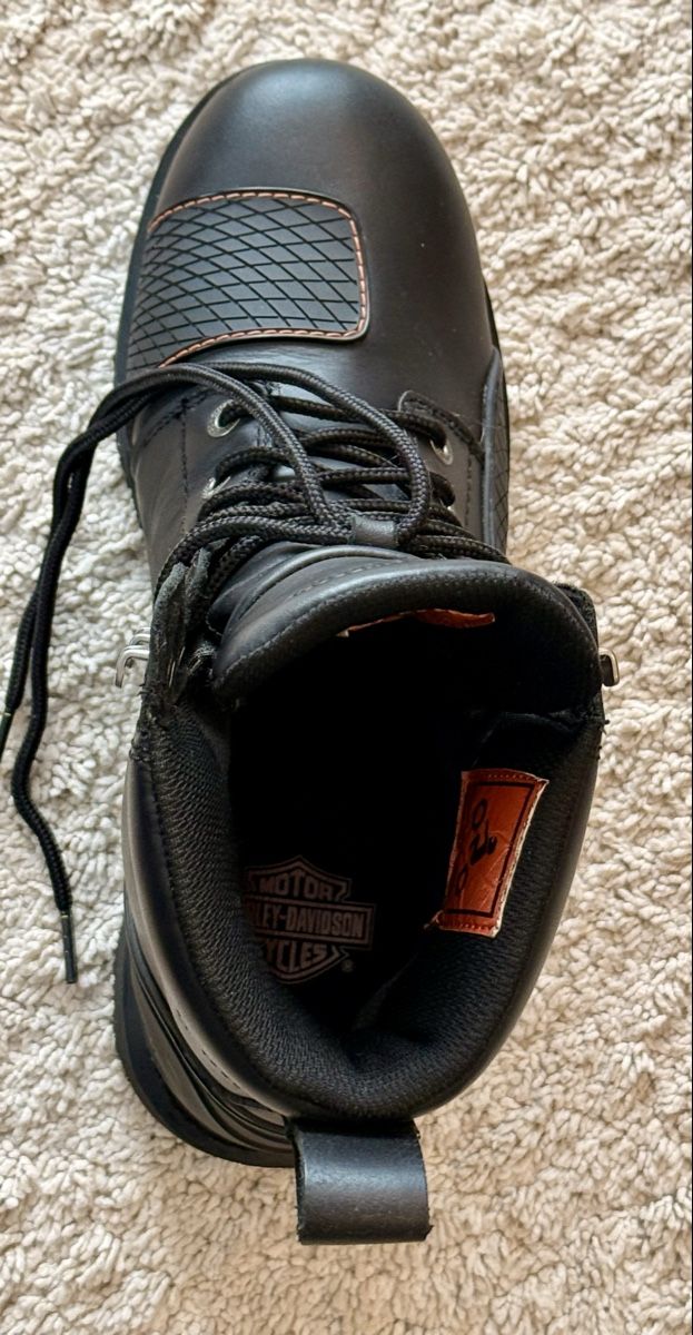 Harley-Davidson Scarpe da uomo: Harley Motorradschuhe Gr.43 NEU – Nuovo (secondo la descrizione) da Zumikon venduto da dbue75 4