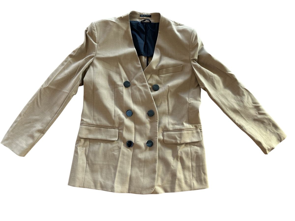 Sisley Jacken: Blazer Sisley beige – Neu (gemäss Beschreibung) aus Dotzigen von SecondHandGems