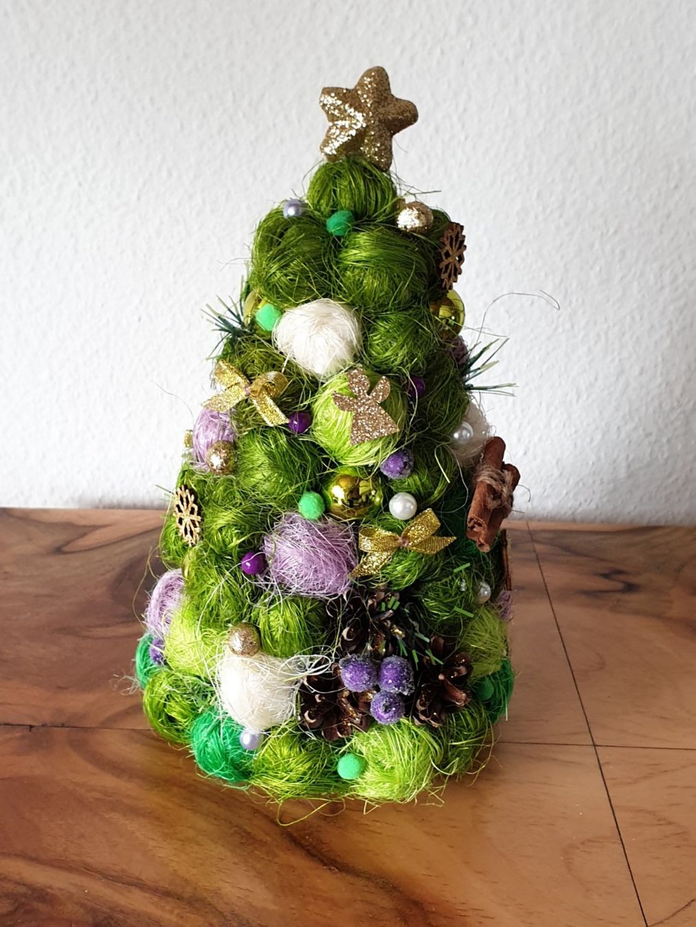 Tutte le decorazioni: Dekor Weihnachtsbaum 25 cm  handmade – Nuovo (secondo la descrizione) da Gelterkinden venduto da Macrameed 1
