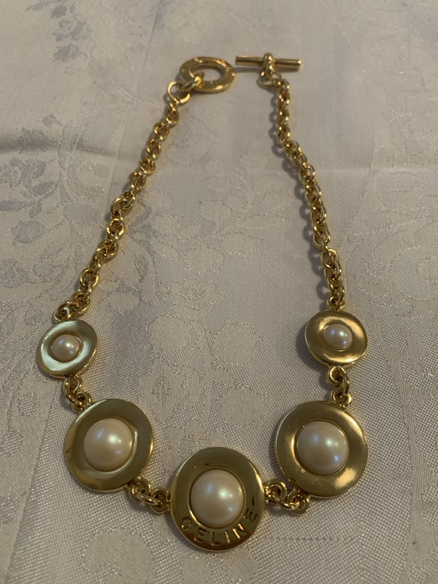 Celine Colliers: Important Celine necklace  – D'occasion à Geneve par Fashionpassion6