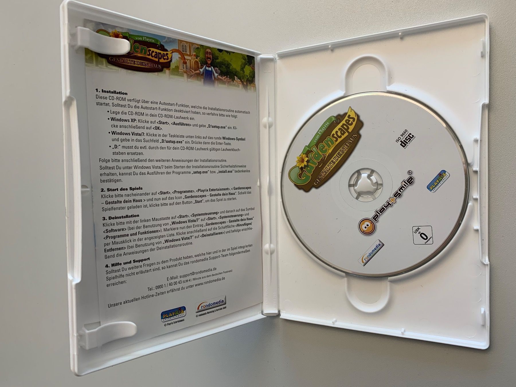 Giochi: PC CD-ROM Gardenscapes von PLAYRIX GESTALTE DEIN HAUS – Usato da Stetten SH venduto da Urlaub 2