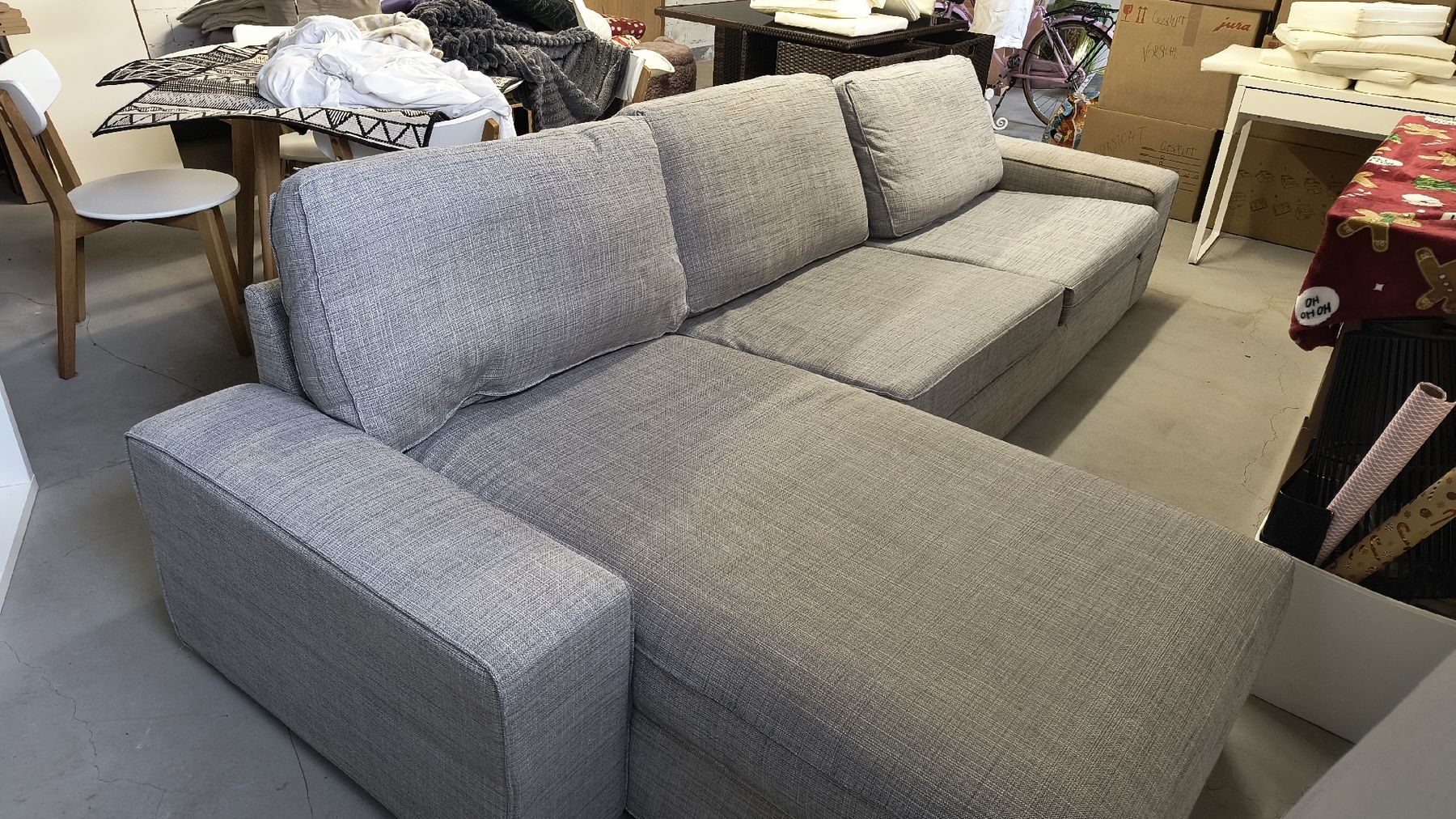 Micasa Sofas: Gemütliches Ecksofa, grau, Micasa – Gebraucht aus Romanshorn von cloefleur97 2