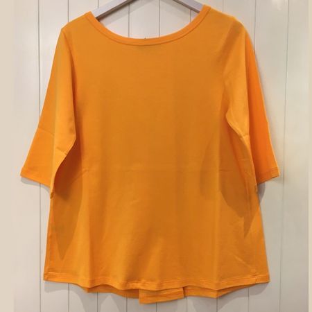 GWhite KA Shirt mit Rückenfalte BW Jersey papaya Gr 42