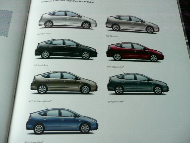 Toyota Documenti: Toyota Prius Prospekt 2004 – Usato da Zofingen venduto da sosalinos01 7