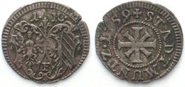 NÜRNBERG Kreuzer 1759, Etschkreuzer Typ, Silber ss-vz