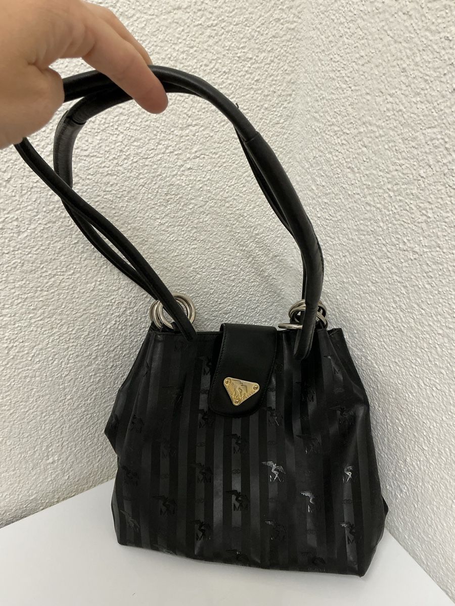 Maison Mollerus Taschen für Damen: Maison Mollerus Handtasche in Schwarz – Gebraucht aus Siebnen von mac_8tmv 2
