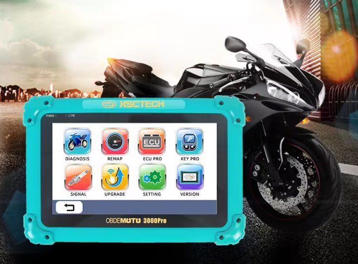 Tutti gli attrezzi: Motorrad prof. Diagnosescanner OBD2 Programmierer – Nuovo e nell'imballaggio originale da Chur venduto da elektronikmarkt 2