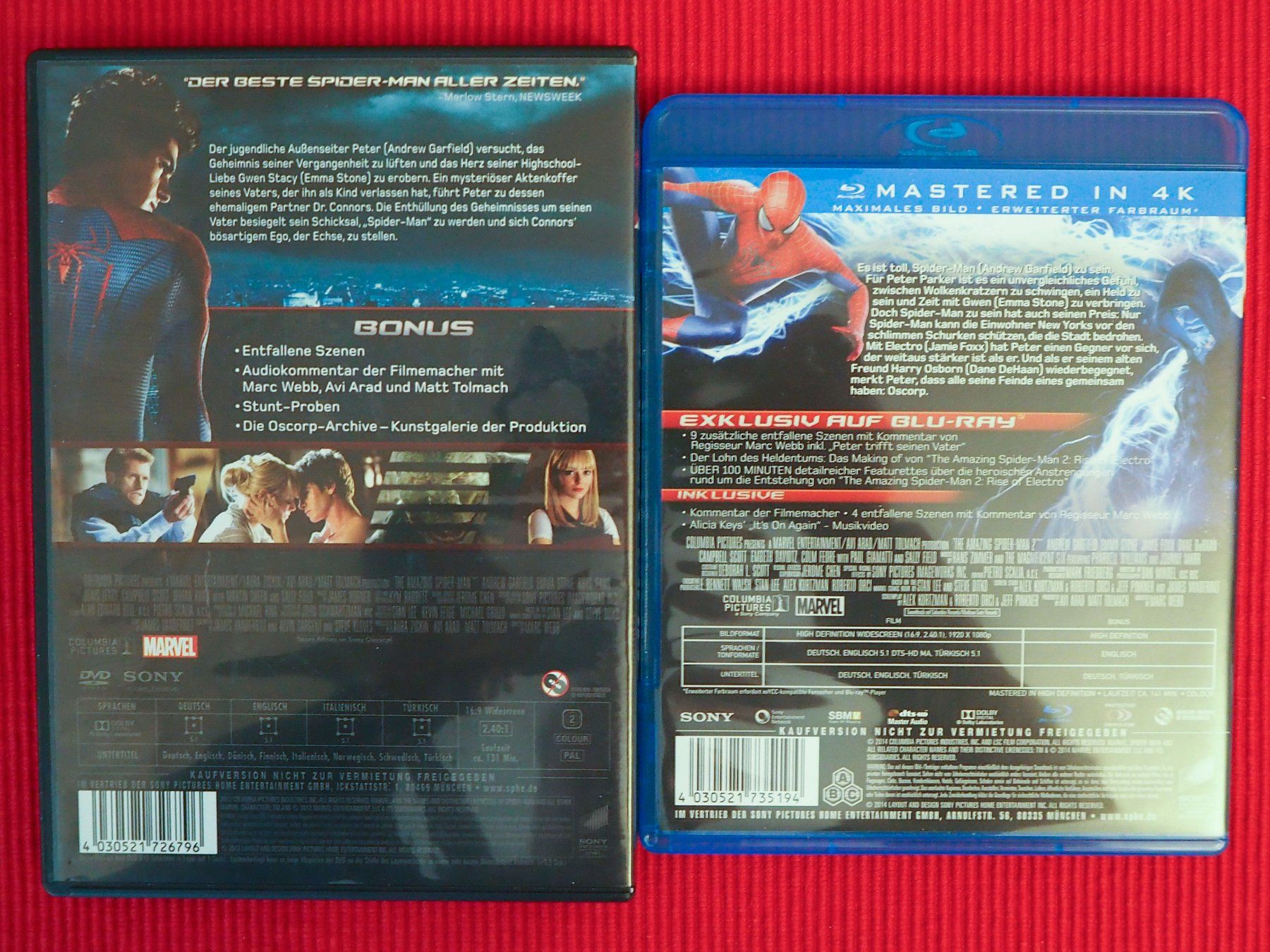 Alle DVDs: Marvel / 10 Filme – Gebraucht aus Chur von dluli 4