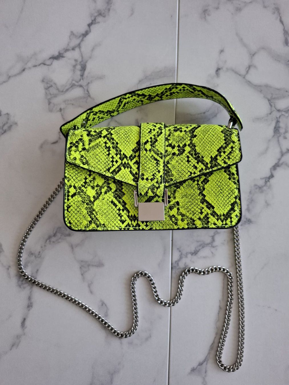 Zara Borse da donna: Zara Handtasche mit Python-Effekt – Usato da Massagno venduto da Michaela.F 3