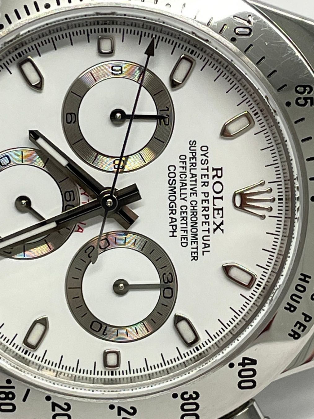 Rolex Daytona Stahl Weiss APH Zifferblatt full set wie neu (Gebraucht ...