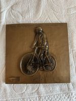 Radfahrer-Relief, 7. Int. Radrundfahrt 1982, Rarität!