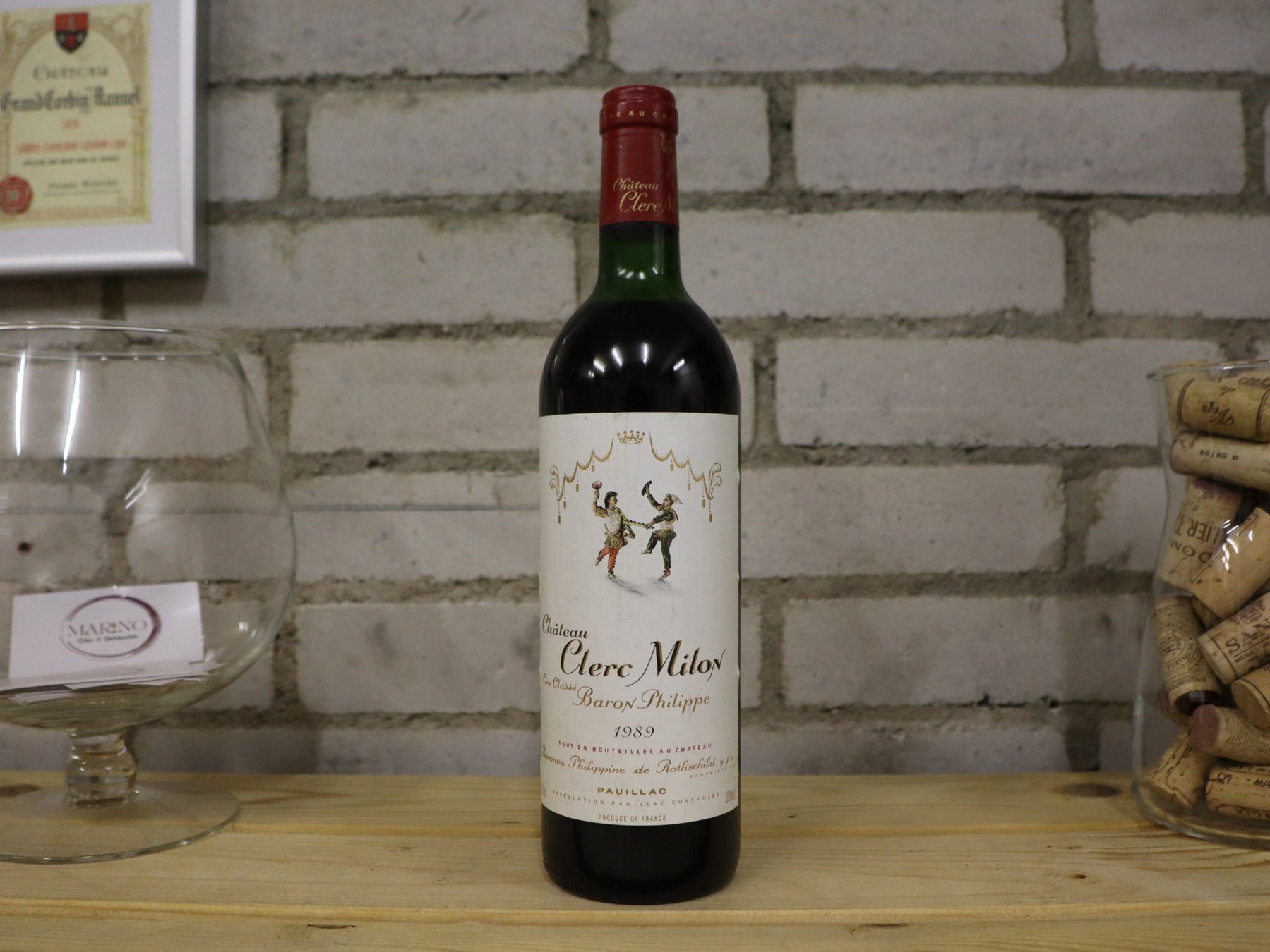 Vino: 1989 Château Clerc Milon – Nuovo (secondo la descrizione) da Münchenstein venduto da wusmarino