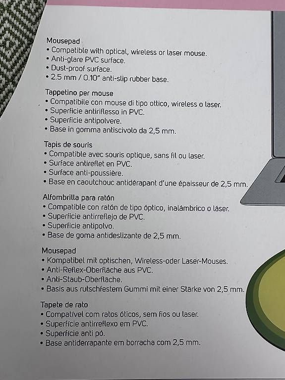 Tappetini per mouse: AVOCADO-MOUSEPAD VON LEGAMI – Nuovo e nell'imballaggio originale da Zürich venduto da Bionda 3