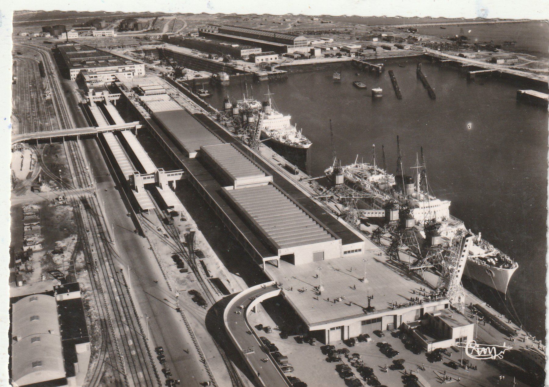 Cartoline postali: La Gare Meritime – Usato da Lumbrein venduto da made02