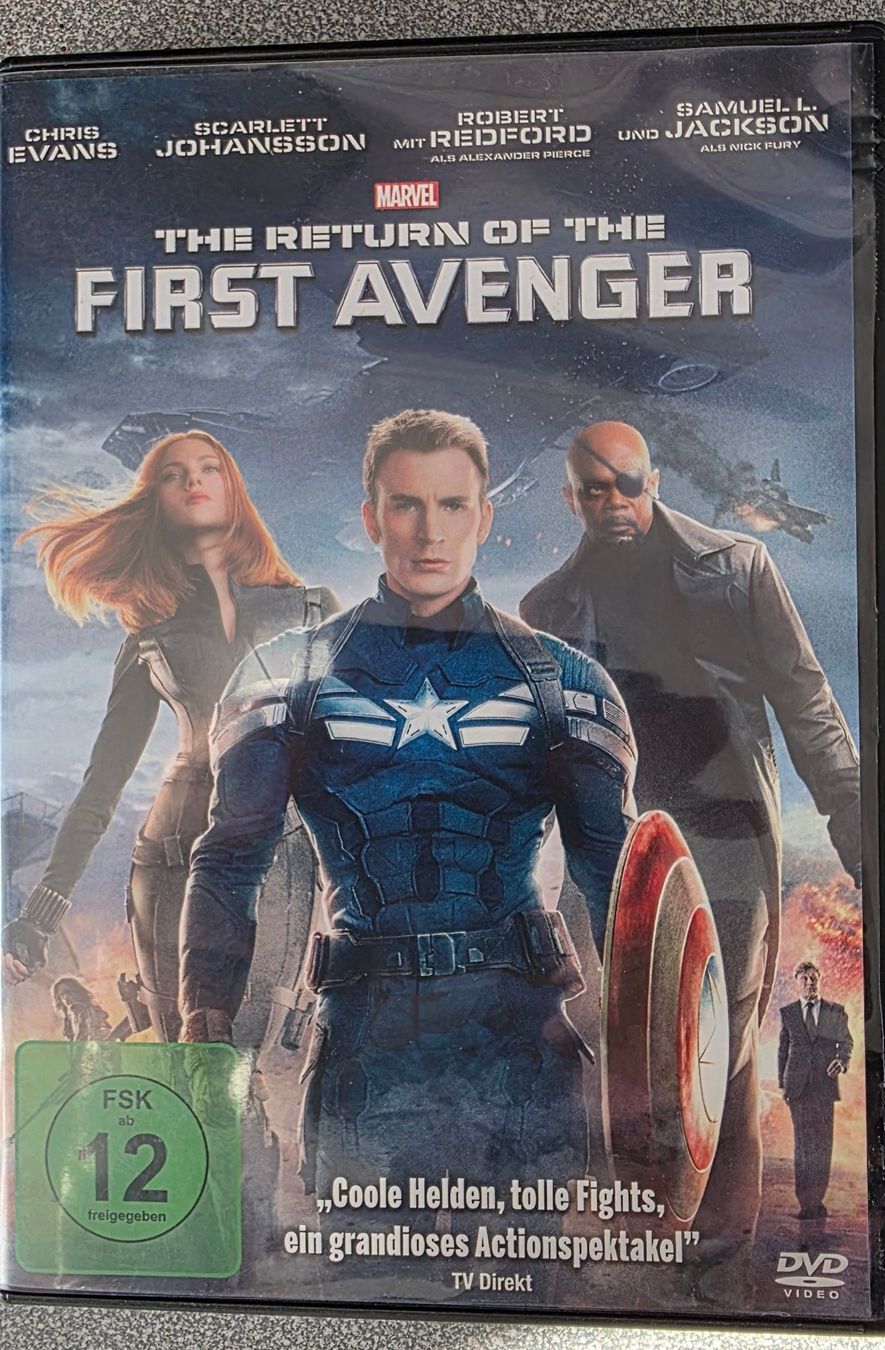 Tutti i DVDs: DVD The Return of the First Avenger – Usato da Oetwil am See venduto da fineli2