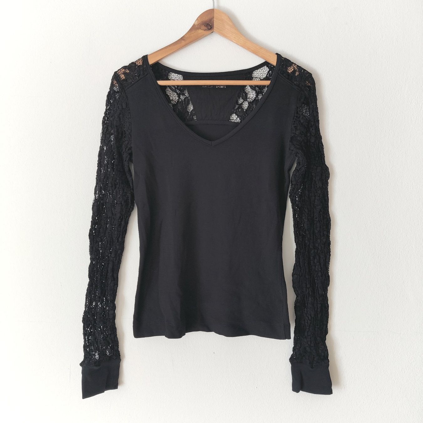 Marc Cain Pullover & Sweatshirts: MARC CAIN Spitzen Pullover Pulli Bluse Shirt Baumwolle N3/38 – Gebraucht aus Winterthur von Lotusherz
