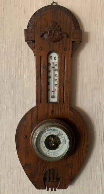 Altri elettrodomestici e apparecchi d’epoca: Antiker Barometer mit Thermometer - ca. 100 jährig – Usato da Gundetswil venduto da Egro100