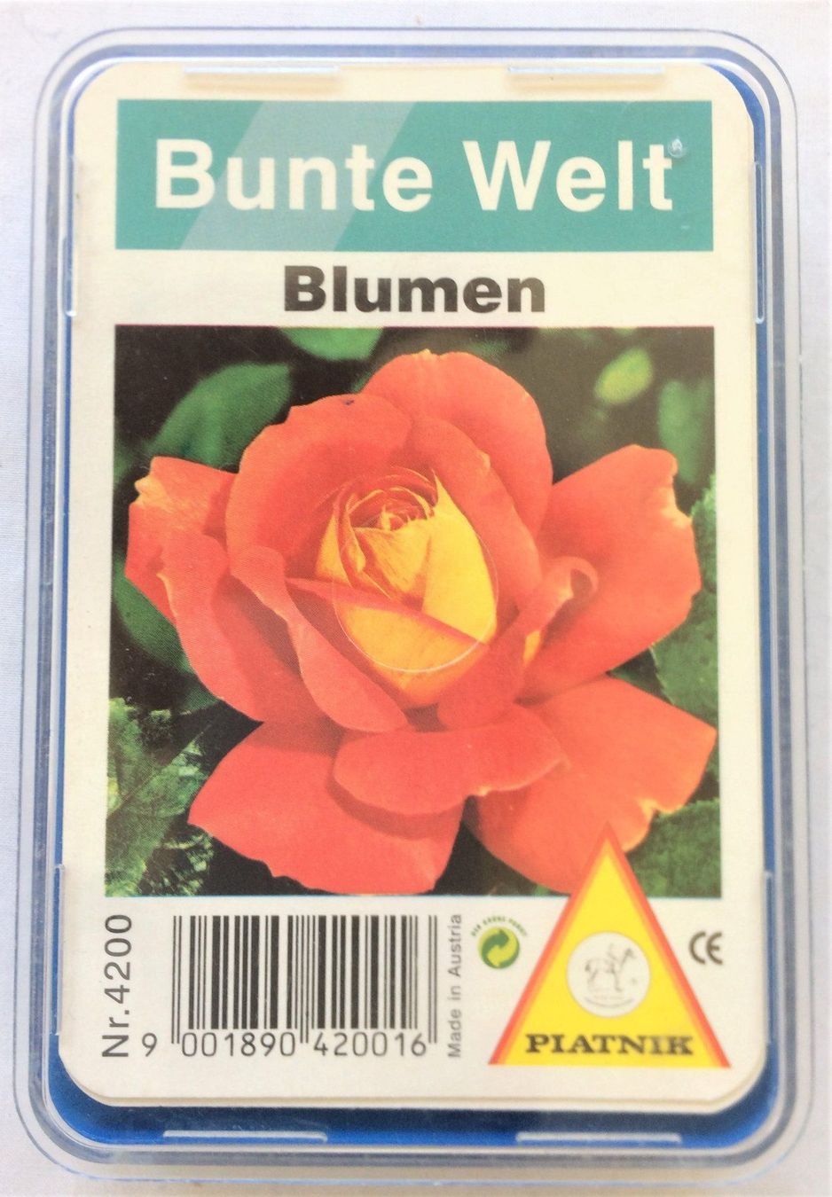 Spiele: Quartett - Bunte Welt - Blumen - Piatnik – Gebraucht aus Schaffhausen von durruti