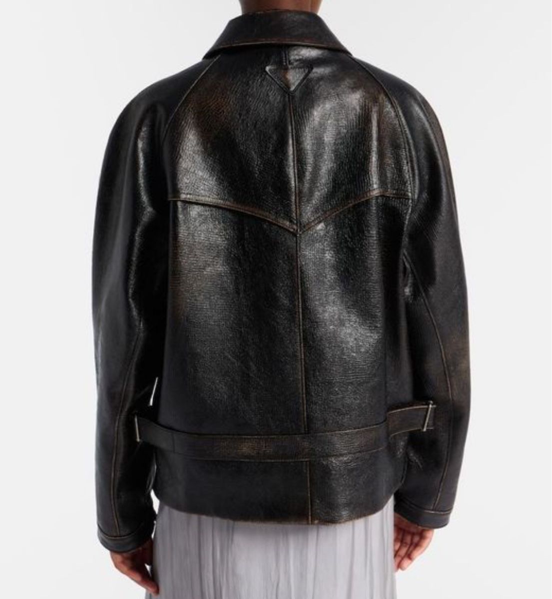 Prada Jacken: Prada leder leather jacket new neu – Neu und originalverpackt aus Zug von agiris 6