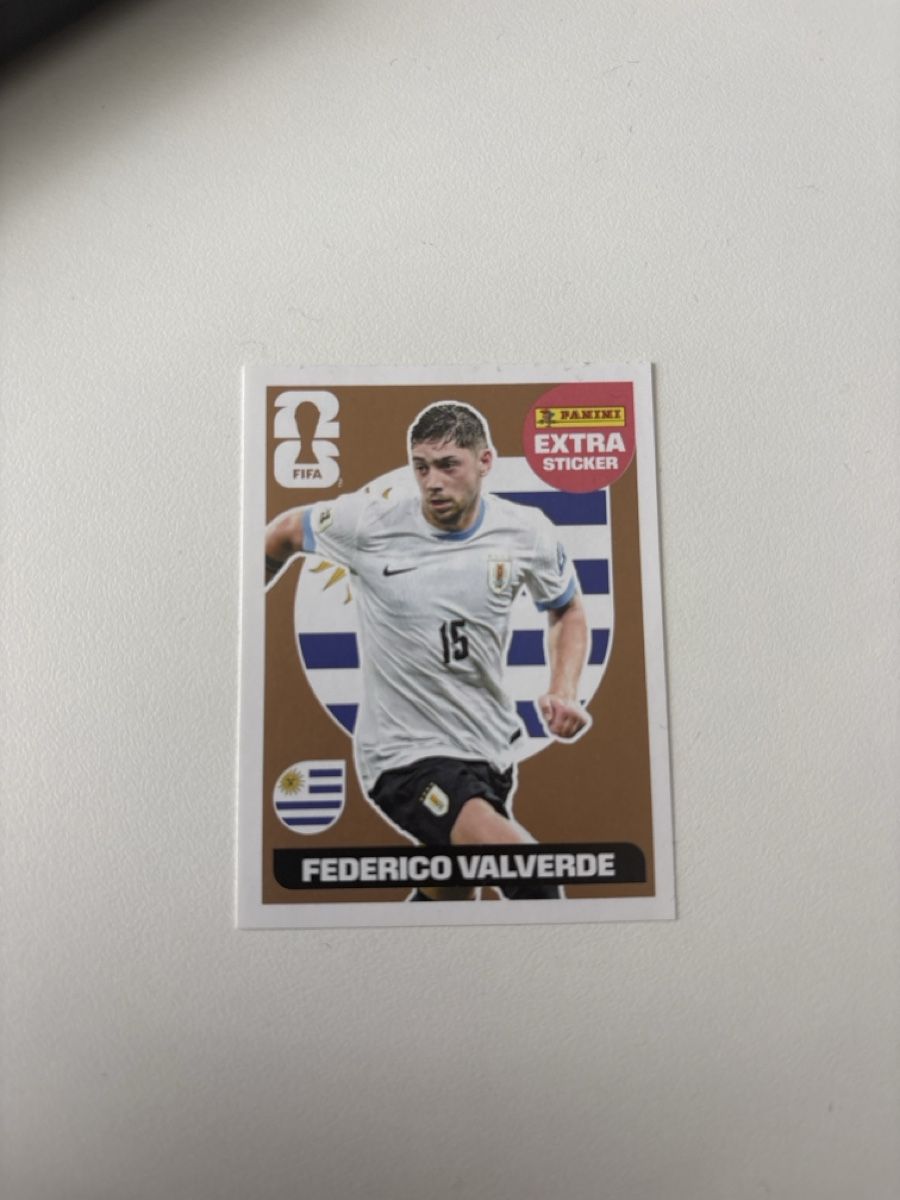 Panini Sammelbilder & Trading cards: Federico Valverde Extra Sticker – Neu (gemäss Beschreibung) aus Steinhausen von mik_zdl2