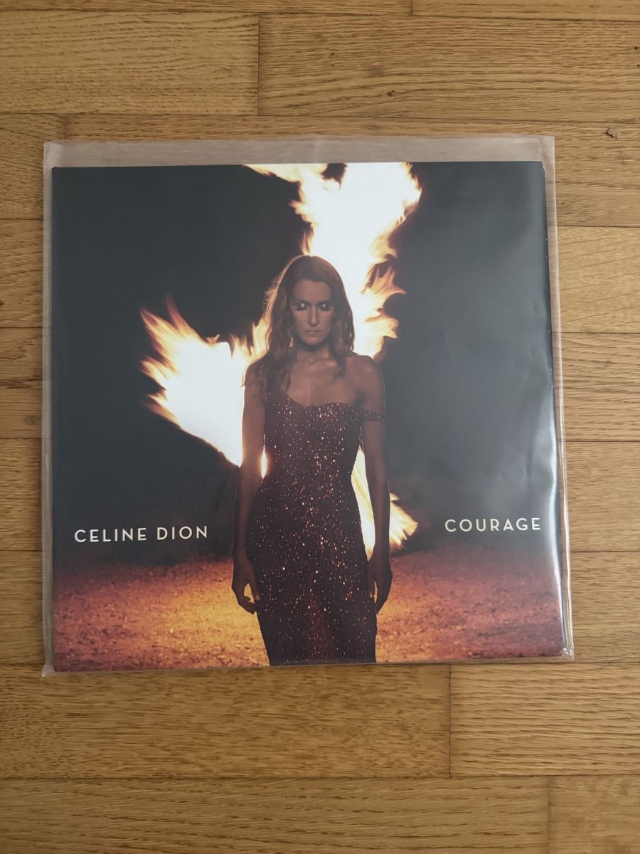 Dischi in vinile: Céline Dion Courage Vinyl LP Rot – Nuovo (secondo la descrizione) da Sursee venduto da giu_205