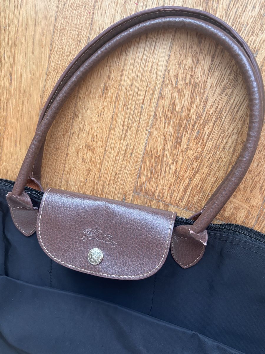 Longchamp Taschen: Longchamp Le Pliage Tote Bag Black Handle Used – Gebraucht aus Zürich von val_vbn2 5