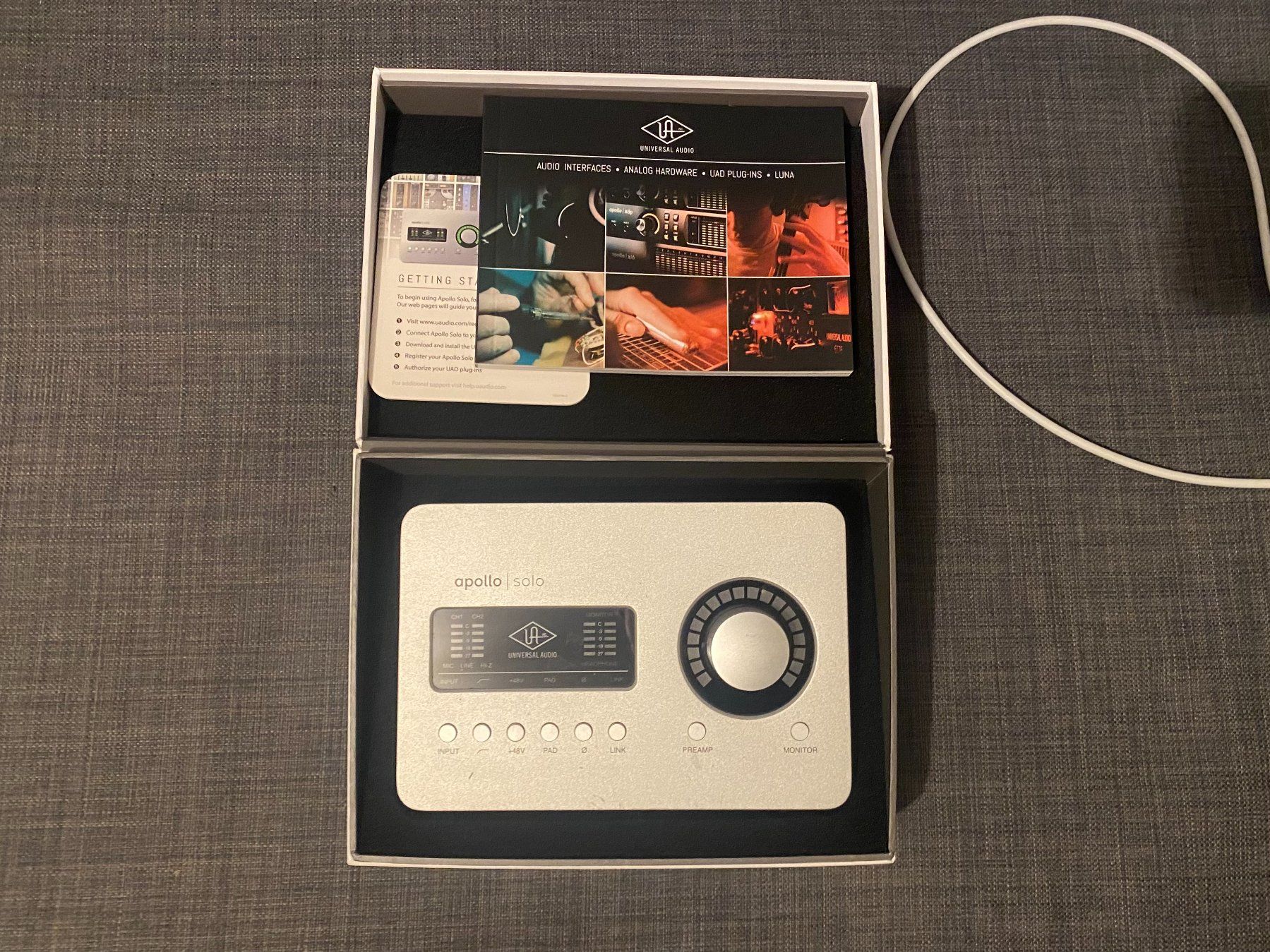 Universal Audio Equipement studio: Universal Audio Apollo Solo (Thunderbolt) – D'occasion à Attalens par sim_fpr7 4