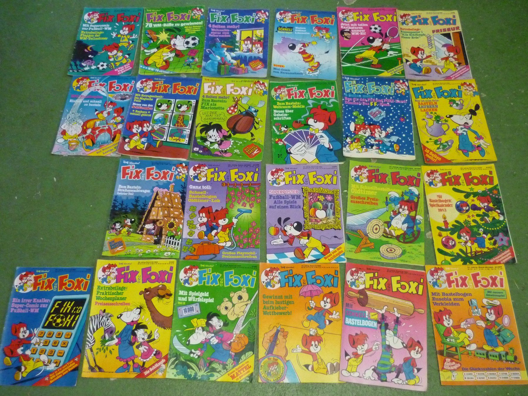 Fumetti: 23x Comics Fix und Foxi Heftli – Usato da Beringen venduto da Flatretriever