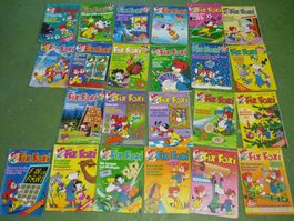 23x Comics Fix und Foxi Heftli