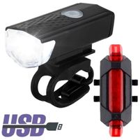LED Fahrradlicht Set - per USB aufladbar - Digitec CHF 22.80