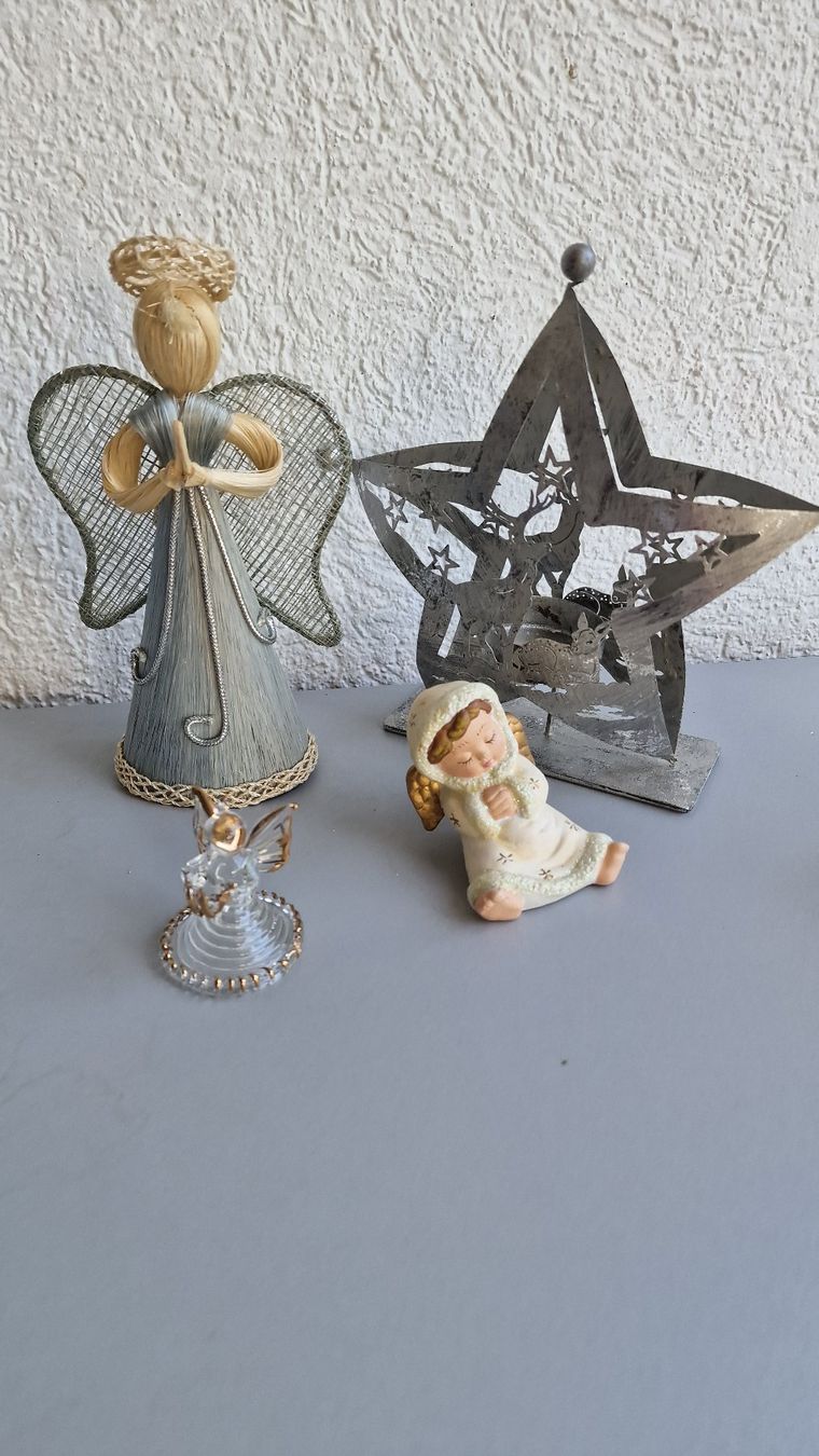 Tutte le decorazioni: Weihnachtsdeko diverse - Engel - Teelicht – Usato da Wil  AG venduto da Kfloh