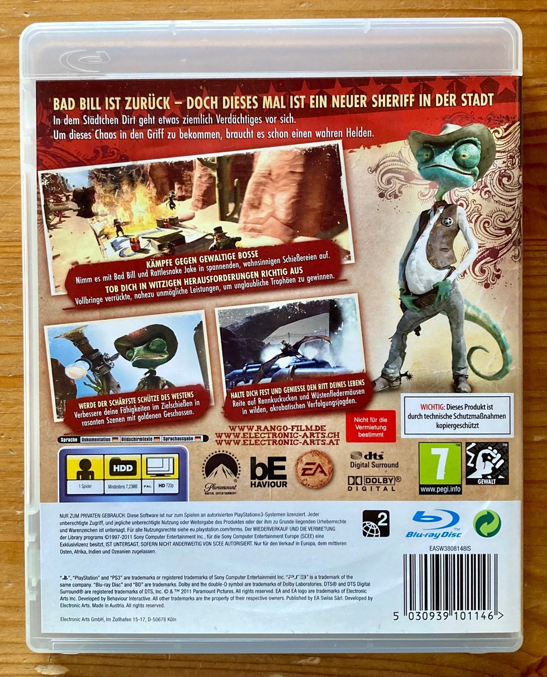 Sony Spiele: Rango - PS3 – Neu (gemäss Beschreibung) aus Zürich von Djmotionch 3