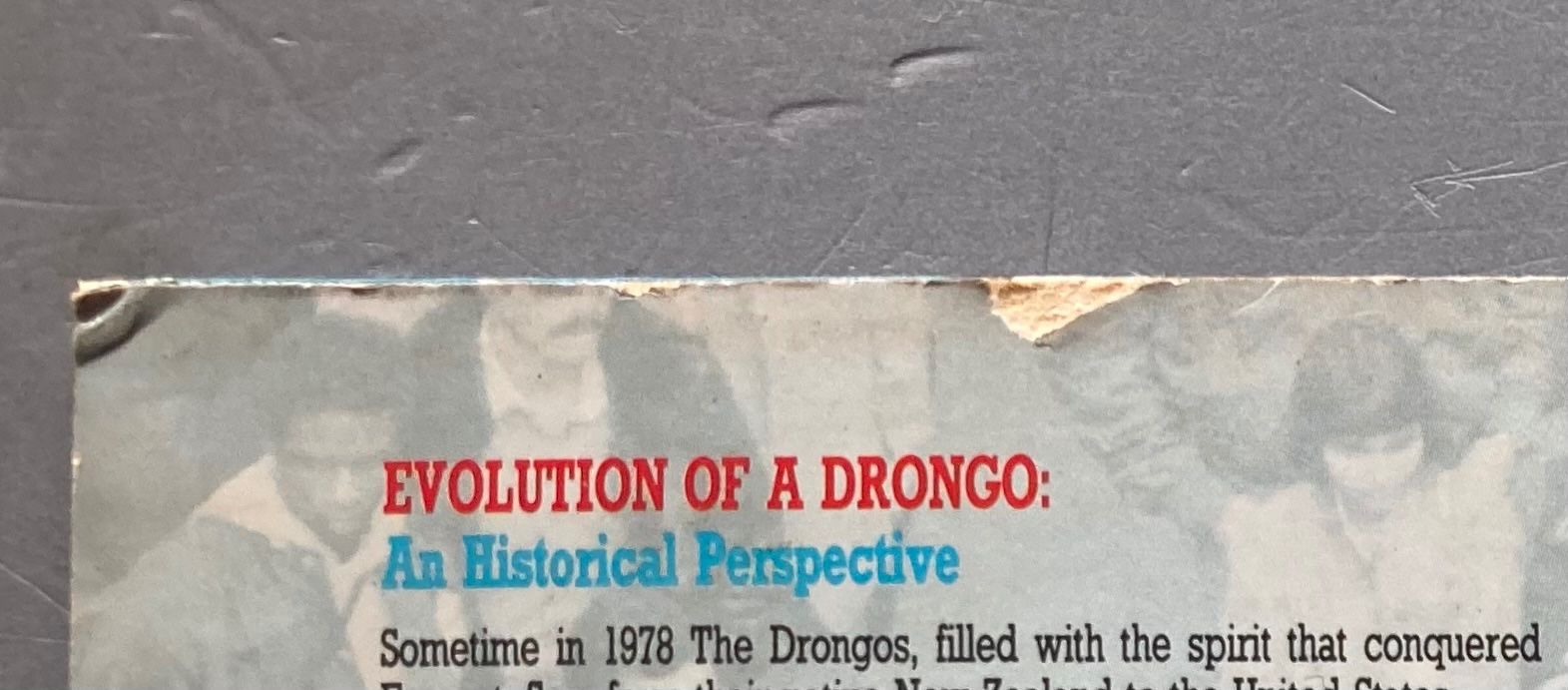 Vinyles: THE DRONGOS - SMALL MIRACLES – D'occasion à Poliez-Pittet par Newtown-Records 3
