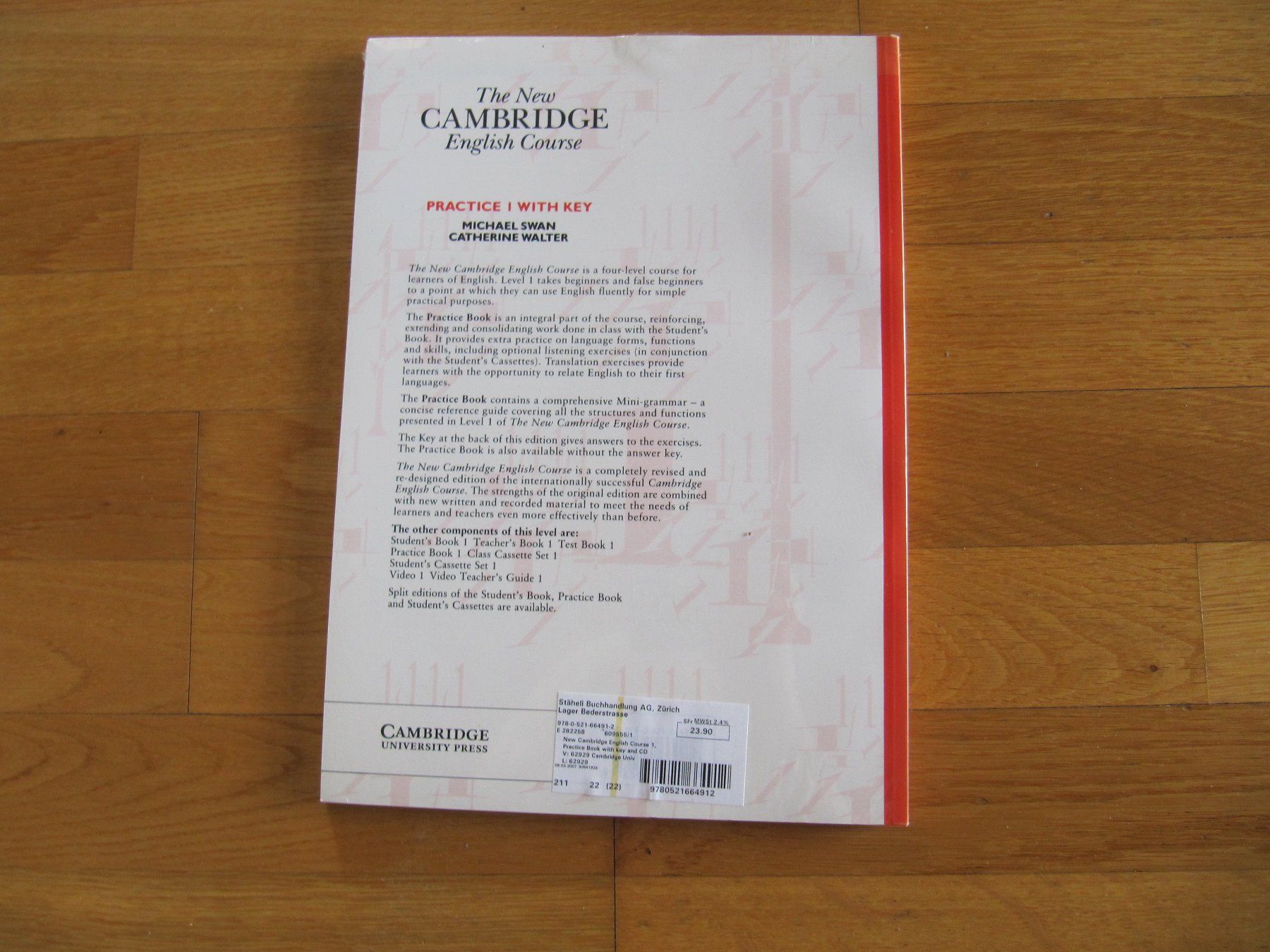Bücher: The new CAMBRIDGE English Course 1 Practice – Neu und originalverpackt aus Würenlos von AustralisZ 1