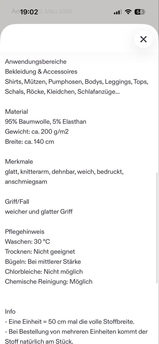 Tessuti: Rippjersey uni - Meterware (150x140cm) – Nuovo (secondo la descrizione) da Emmen venduto da ste_9r56 3