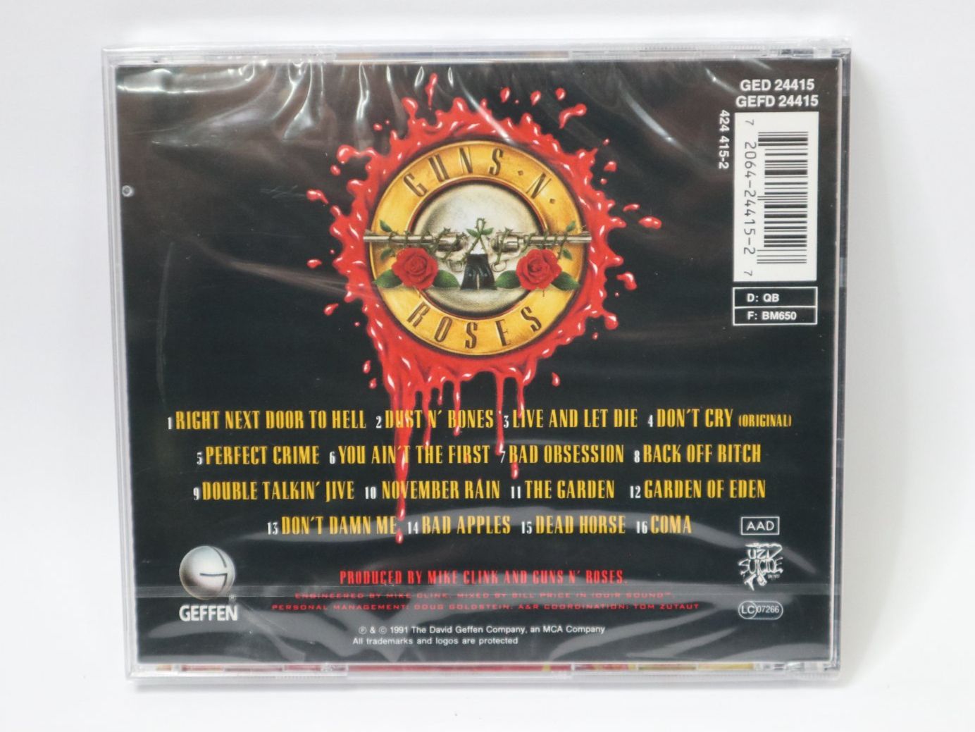 CD: CD Guns N Roses, Use Your Illusion I, eingeschweisst OVP – Nuovo e nell'imballaggio originale da Eschenbach SG venduto da Astalavista 1