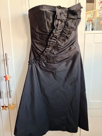 Robe bustier Lida Baday noire taille 8 état neuf