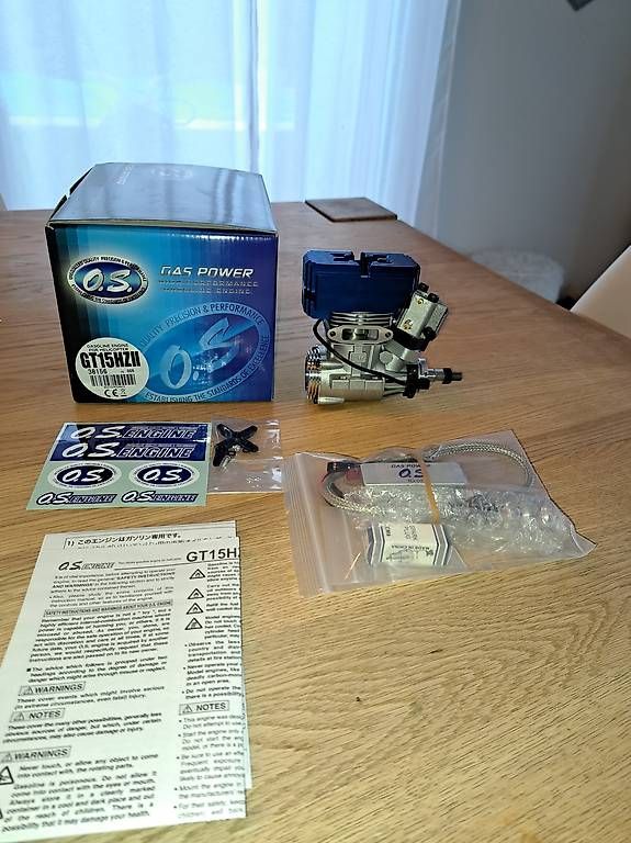 Modellismo RC: Motor O.S GT 15 HZ II – Nuovo e nell'imballaggio originale da Liebistorf venduto da Aico1 3